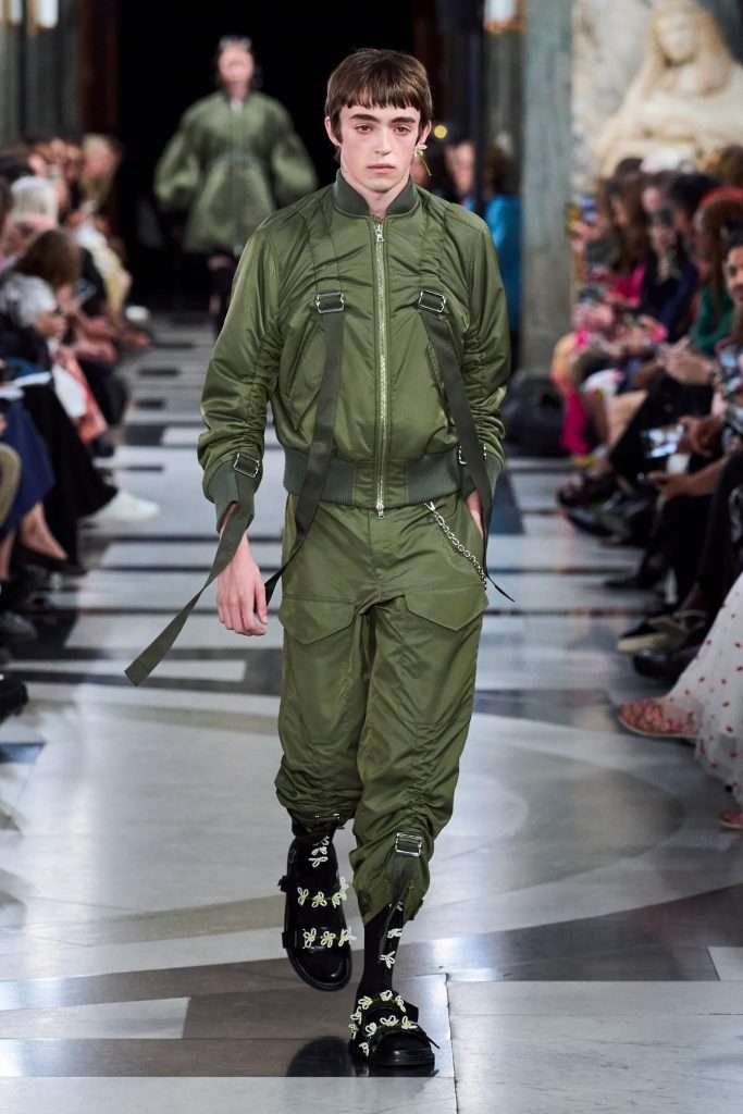 chaquetas verde militar